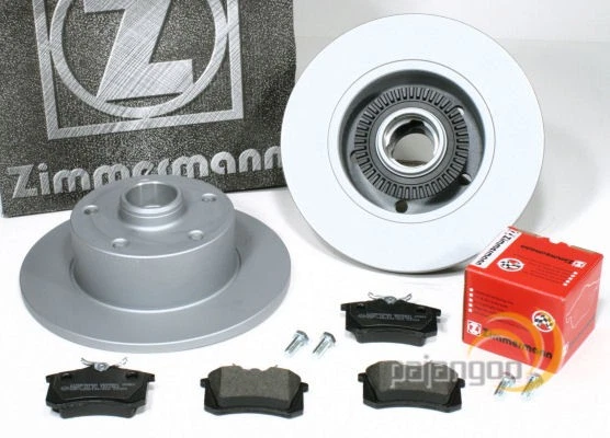 Гальмівні диски та колодки Zimmermann для SUBARU LEGACY IV (BL) 2.0 R AWD